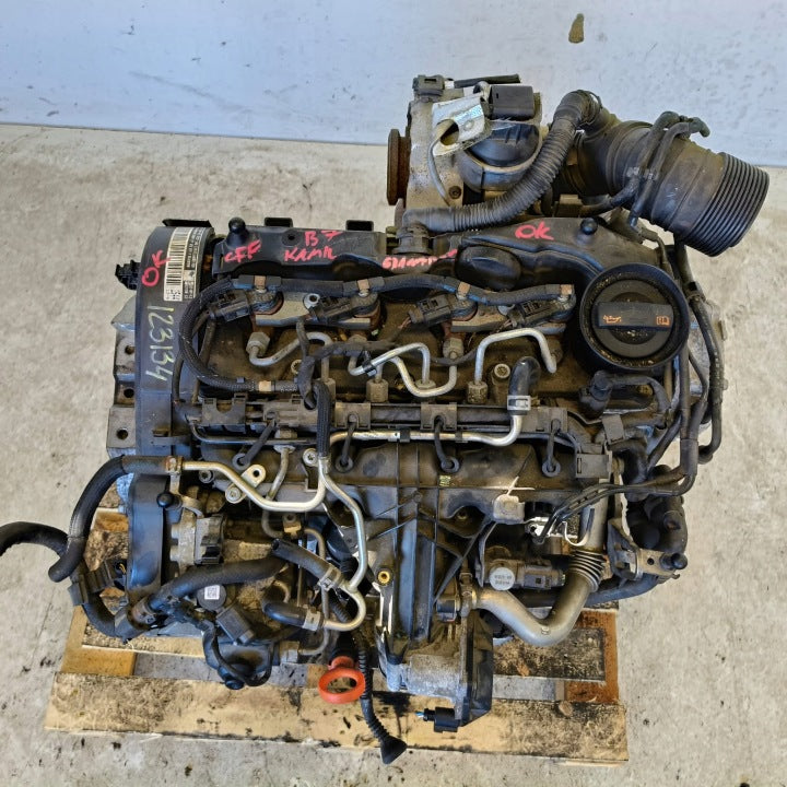 Motor VW Passat B7 CFF 2.0 TDI 140PS 103kW 200TKm Diesel Engine Unkomplett MOT4080145746dk