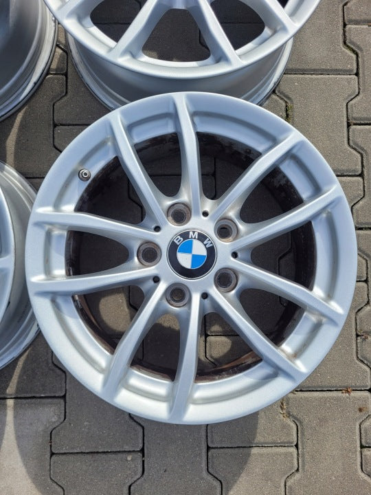 4x Alufelge 16 Zoll 7.0" 5x120 40ET Glanz Silber 6796202 BMW F22 F21 F23 F20 FEL8352874747ra