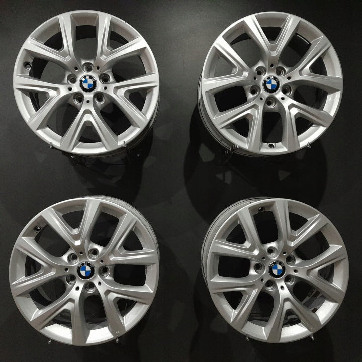 4x Alufelge 17 Zoll 6.5" 5x112 39ET 6856076 BMW X1 F48 Rim Wheel FEL4345459696qn