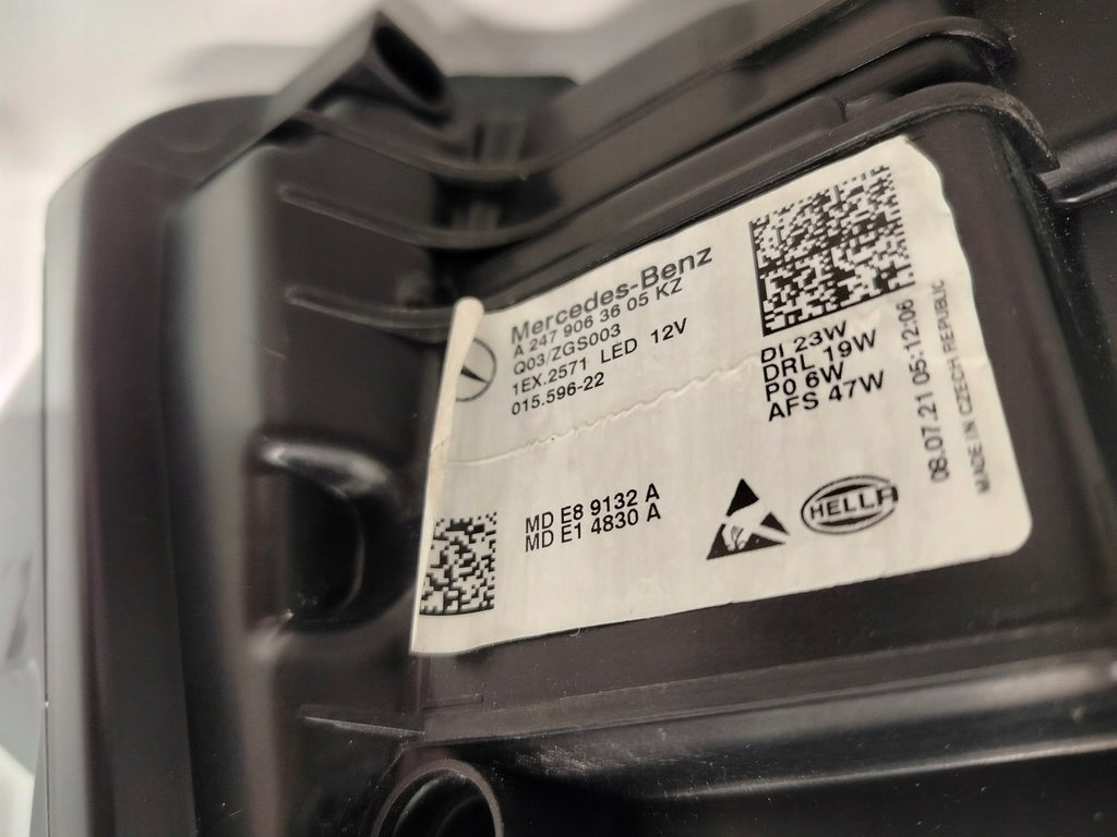 Frontscheinwerfer Mercedes-Benz W247 A2479063505 A2479063605 Full LED Ein Satz SCH5230551691qf