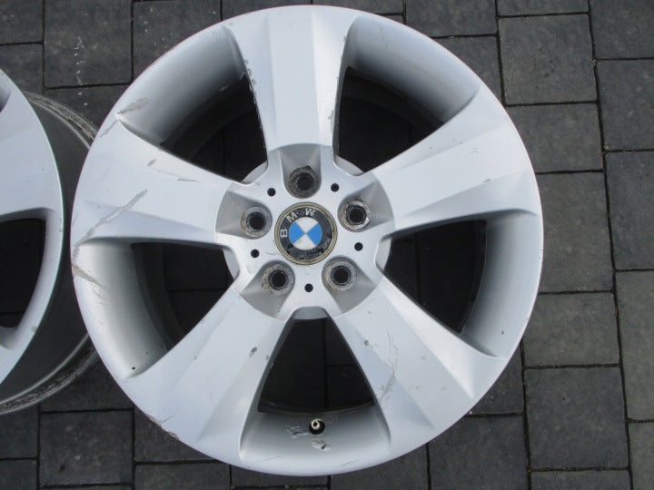 4x Alufelge 18 Zoll 8.0" 5x120 46ET Glanz Silber BMW 4 Rim Wheel FEL8148524245ff