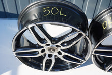 Load image into Gallery viewer, 4x Alufelge 18 Zoll 7.5&quot; 5x112 52ET Glanz Schwarz A1764010700 Mercedes-Benz W176