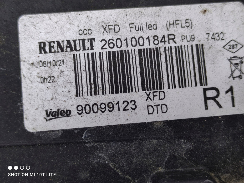 Frontscheinwerfer Renault Talisman Full LED Ein Satz Scheinwerfer Headlight SCH6706701605dw