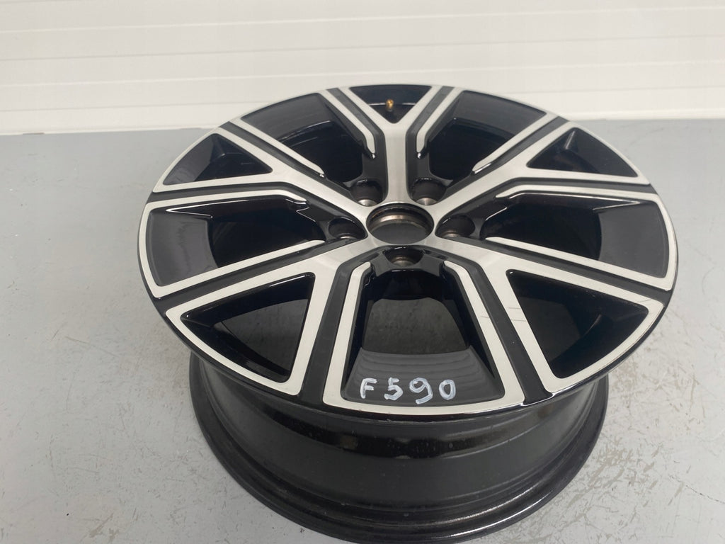 1x Alufelge 17 Zoll 7.0" 5x108 40 5ET Glanz Silber 32271987 Volvo S60 V60 V40 FEL8284701549ln