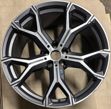 Load image into Gallery viewer, 1x Alufelge 21 Zoll 10.5" 5x112 43ET Glanz Silber 36118071999 BMW X5 G05 G06 FEL7546818740kx