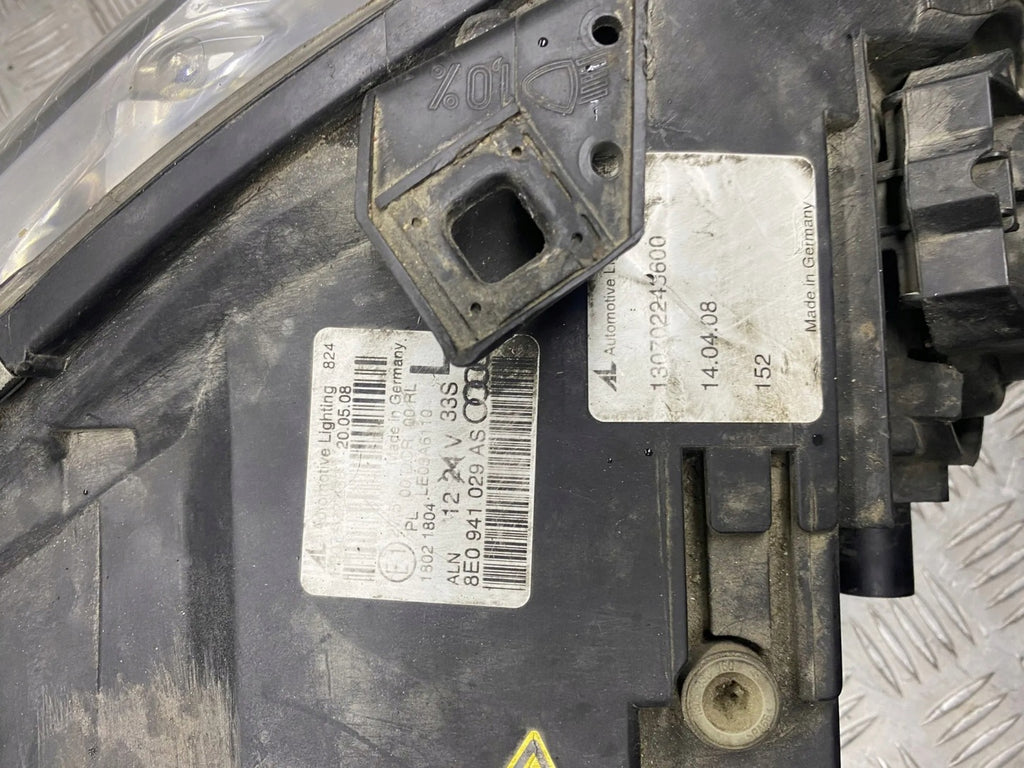 Frontscheinwerfer Audi A4 Avant 8E0941029AS Links Scheinwerfer Headlight SCH8466902363ga