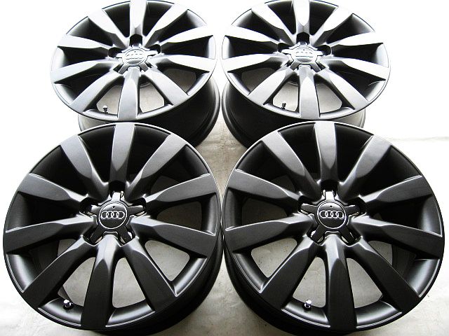 1x Alufelge 16 Zoll 7.0" 5x112 34ET Matt Schwarz 8X0601025G Audi A1 Rim Wheel