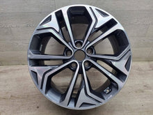 Load image into Gallery viewer, 1x Alufelge 19 Zoll 5x114.3 51ET Glanz Graphit 52910S1330 Hyundai Santa I Fe Mg FEL7536341862yj