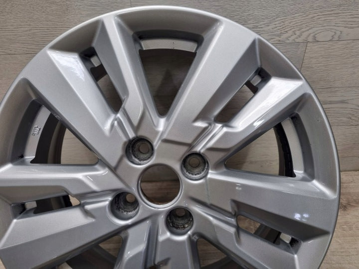 1x Alufelge 16 Zoll 6.0" 4x100 50ET Schwarz Nissan Micra K14 Rim Wheel FEL4480762508vw