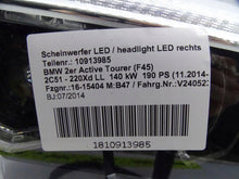 Load image into Gallery viewer, Frontscheinwerfer BMW 2 Active Tourer F45 7409110 030129023204 LED Rechts SCH5591104305lv