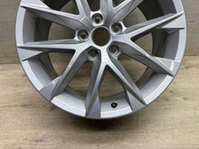 Laden Sie das Bild in den Galerie-Viewer, 1x Alufelge 18 Zoll 7.5" 5x112 51ET Glanz Silber 5F0601025AA Seat Leon Rim Wheel FEL9429161697bm