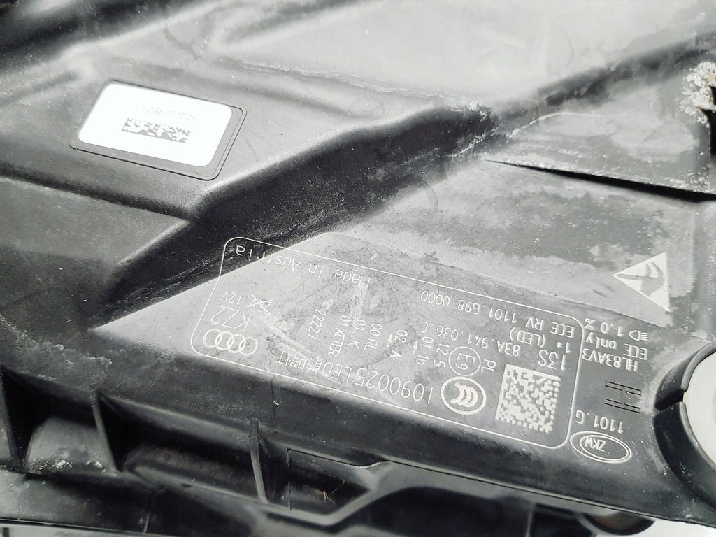 Frontscheinwerfer Audi Q3 83A941036C Full LED Rechts Scheinwerfer Headlight