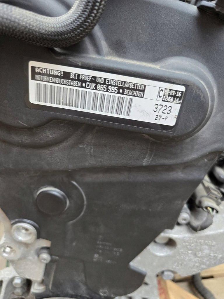 Motor Audi Seat Skoda VW CUK CUKC 1.4 TSI 78TKm 2016 Benzin Engine Komplett