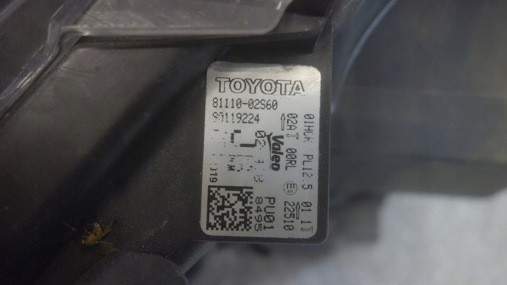Frontscheinwerfer Toyota Corolla 81110-02S60 LED Rechts Scheinwerfer Headlight SCH9686151270ac