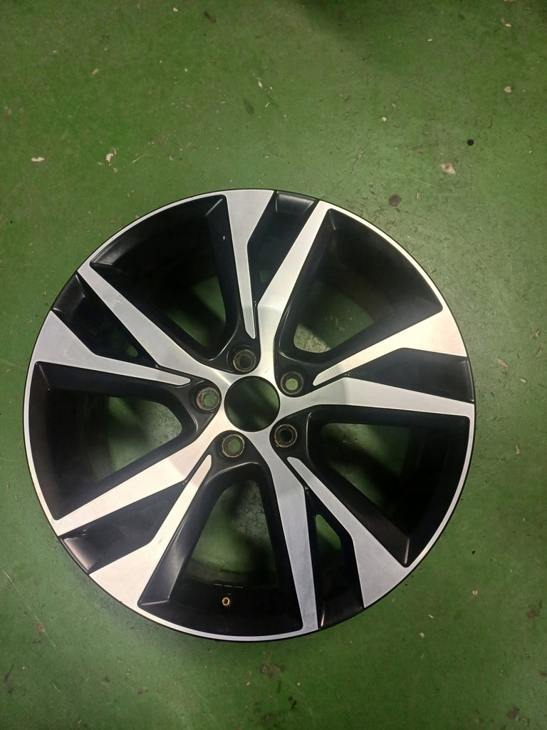 1x Alufelge 18 Zoll 8.0" 5x108 42ET Matt Schwarz 31471482 Volvo Rim Wheel FEL7030506665gd