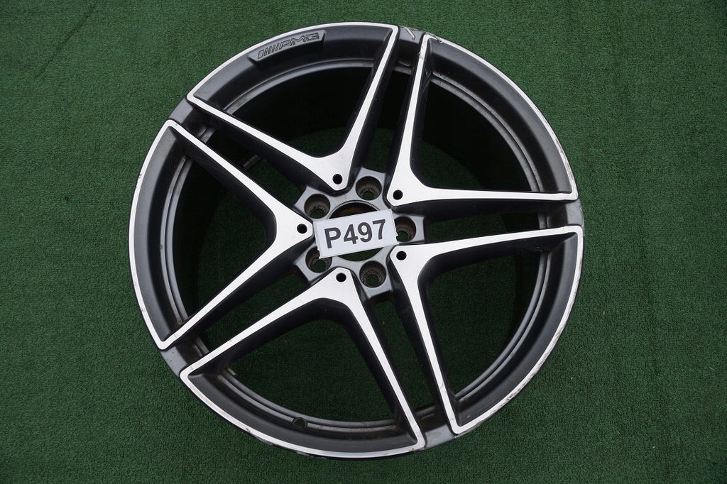 1x Alufelge 19 Zoll 9.5" 5x112 56ET A2054012000 Mercedes-Benz W205 Rim Wheel FEL4489365276we