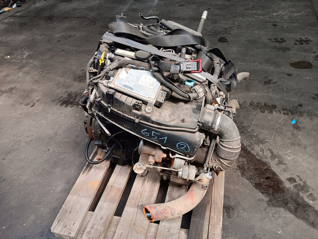 Motor Mercedes-Benz W204 651913 2.2 CDI Diesel Engine Komplett