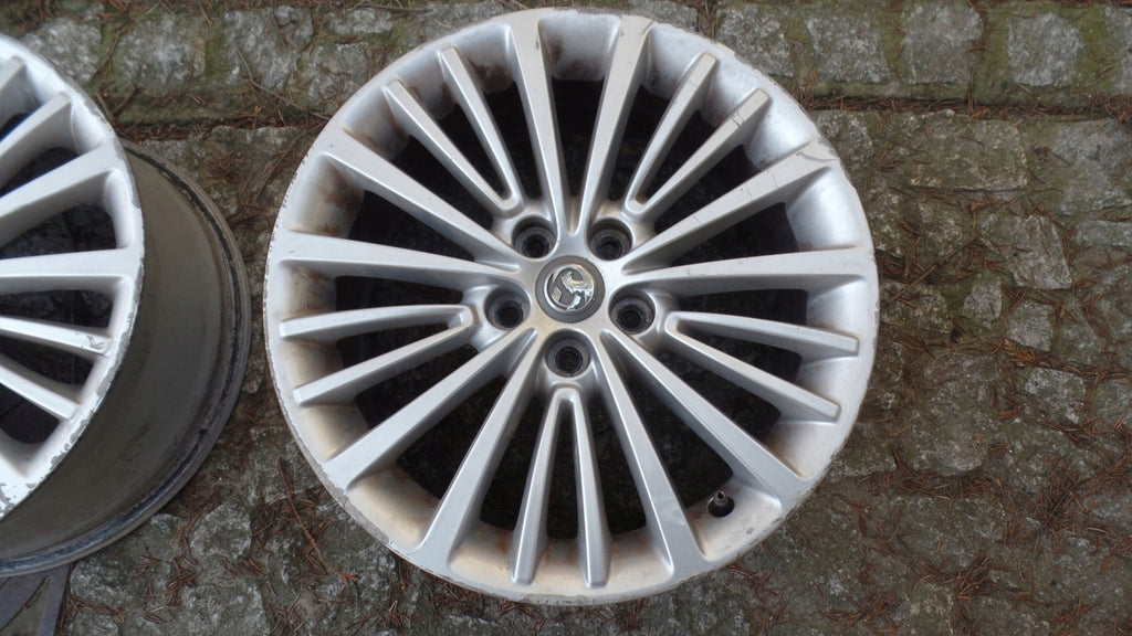 1x Alufelge 17 Zoll 7.5" 5x105 44ET Glanz Silber 13451895 Opel Astra K Rim Wheel FEL7703102448vf