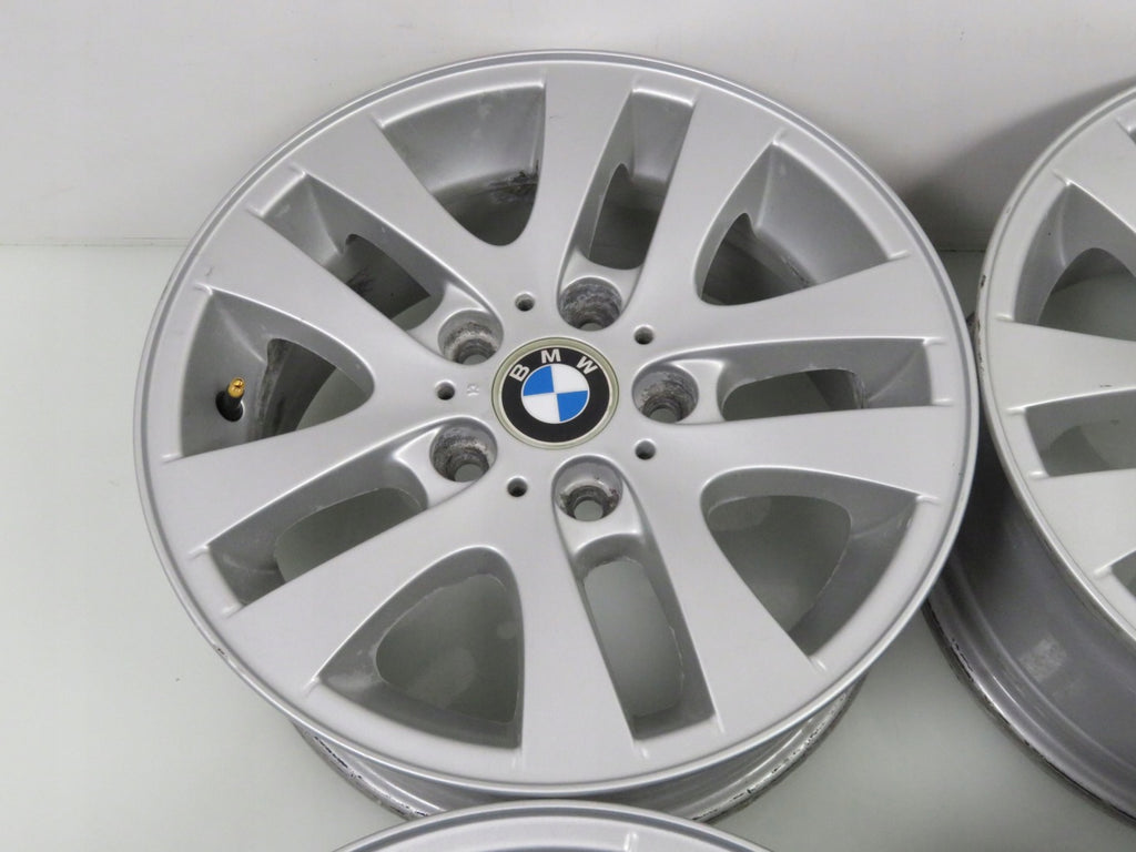 4x Alufelge 16 Zoll 7.0" 5x120 34ET Glanz Silber 6775595 BMW 3 E46 E90 Rim Wheel FEL5685459810ni