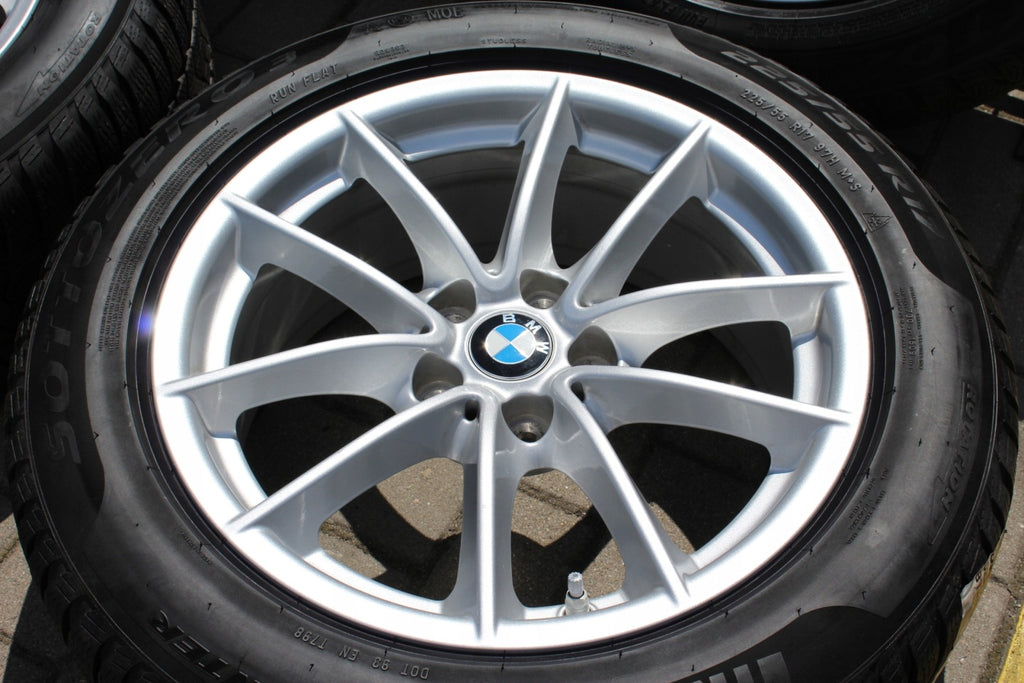 4x Alufelge 17 Zoll 7.5" 5x112 27ET Glanz Silber 6868217 BMW 5 G31 G30 Rim Wheel FEL6071697056ha