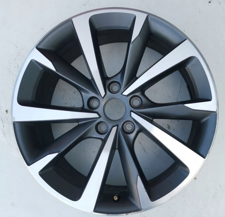 1x Alufelge 18 Zoll 7.5" 5x112 46ET Matt Graphit 5FA601025E Seat Leon Rim Wheel FEL6559784246ut