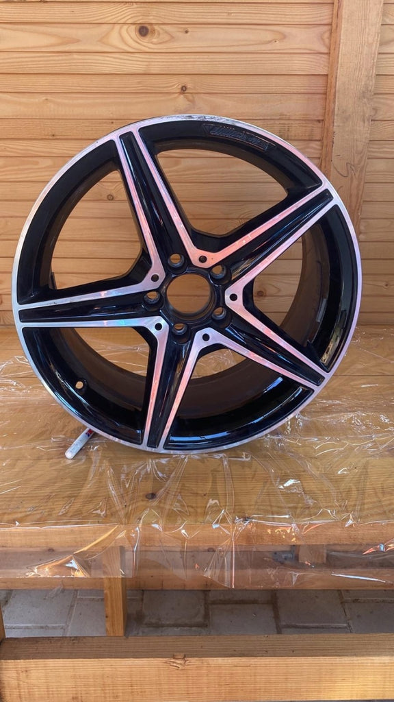 2x Alufelge 18 Zoll 8.5" 5x112 49ET A2054011200 Mercedes-Benz W205 Rim Wheel FEL5243913005qr