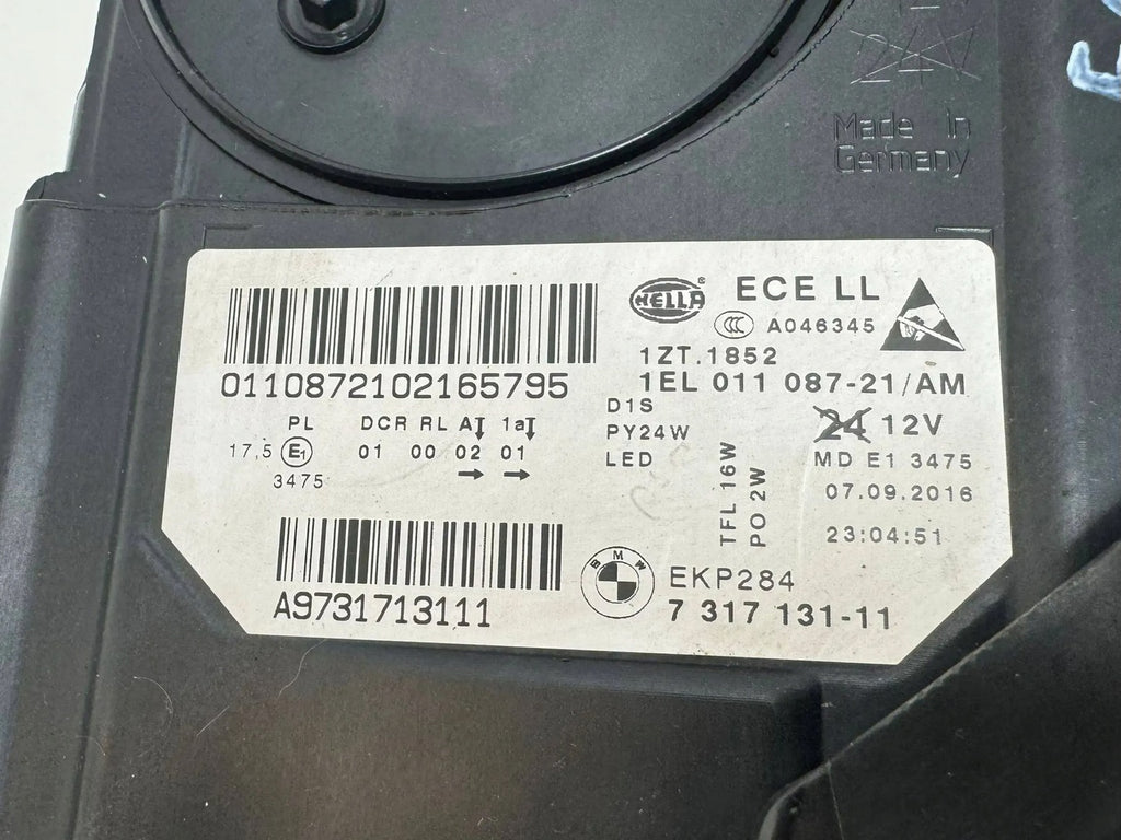 Frontscheinwerfer BMW 5 F11 F10 7317131 1EL01108721 A9731713111 Links Headlight SCH2248595356pd