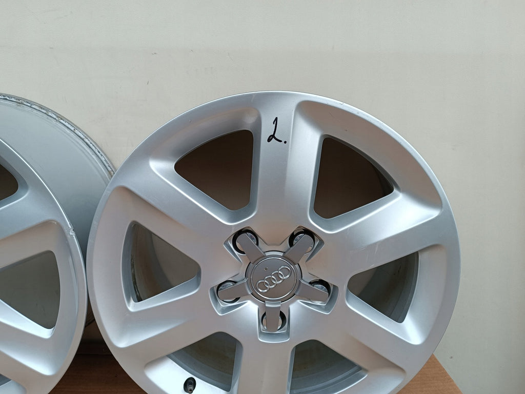 1x Alufelge 18 Zoll 8.0" 5x130 50ET 4L0601025AG Audi Q7 Rim Wheel