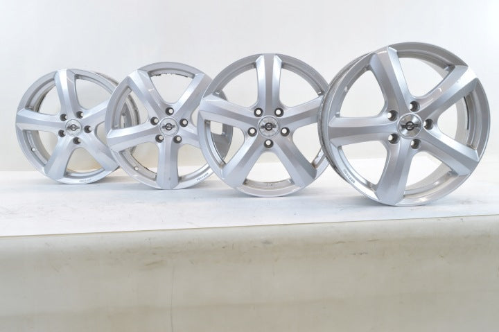 4x Alufelge 17 Zoll 6.0" 5x112 45ET Silber GP711MA Audi I V Golf Rim Wheel FEL9966623656ie