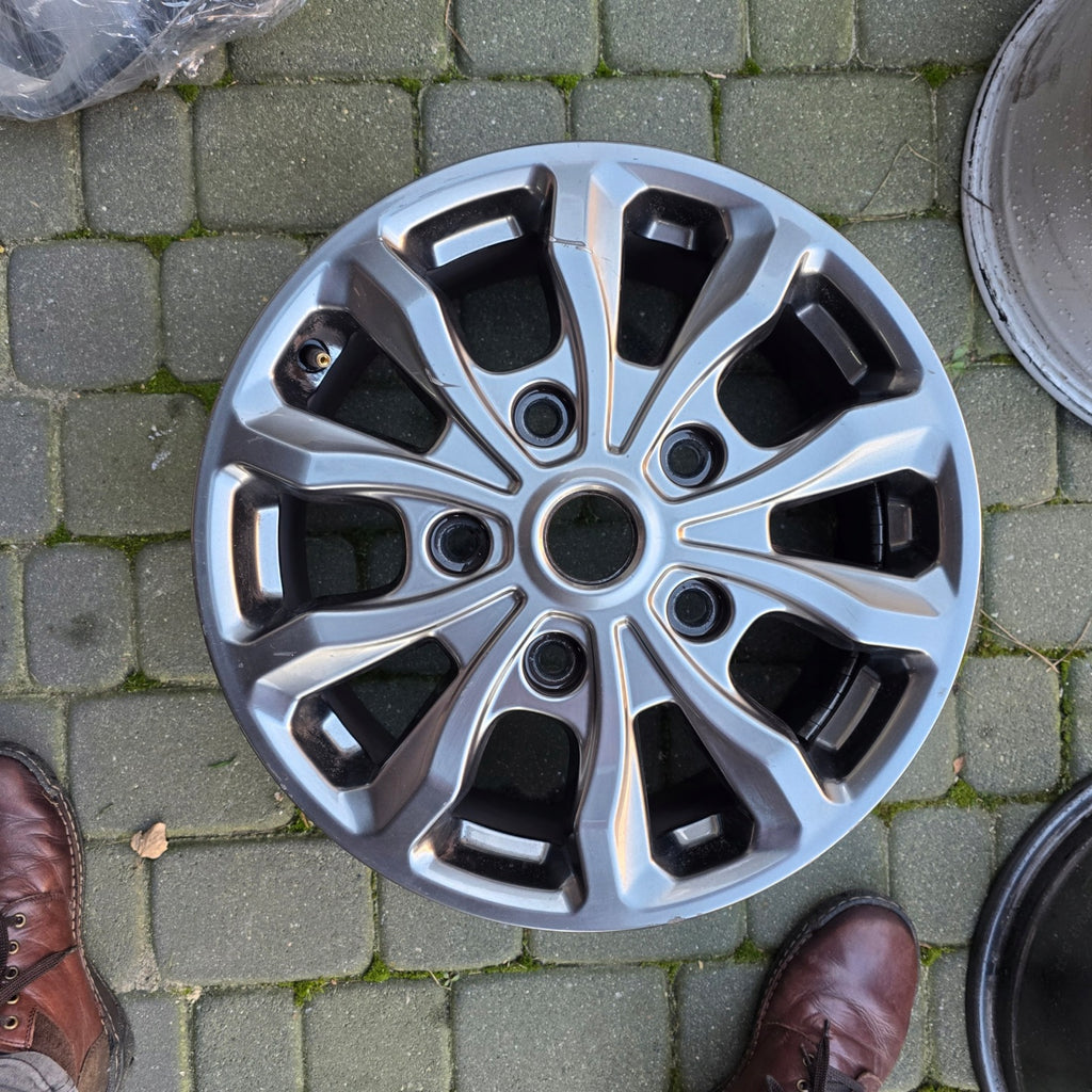 1x Alufelge 17 Zoll 7.0" 5x108 55ET Glanz Silber JK21-FA Ford Transit Custom FEL2726179086tv