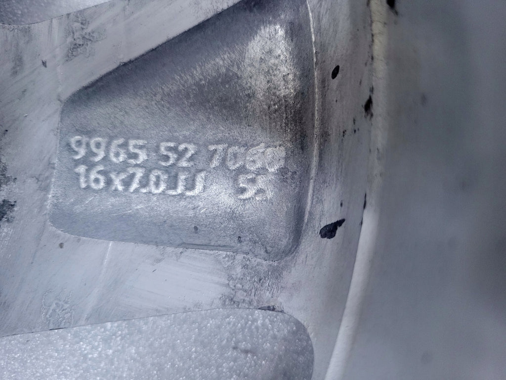 1x Alufelge 16 Zoll 7.0" 5x114.3 55ET Glanz Silber 9965527060 Mazda 6 Gg FEL9707173342mb