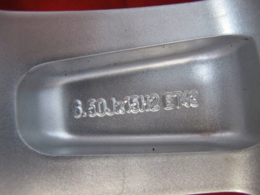 1x Alufelge 15 Zoll 6.5" 5x100 43ET 1U0601025A Skoda Superb Rim Wheel FEL2519840325jd