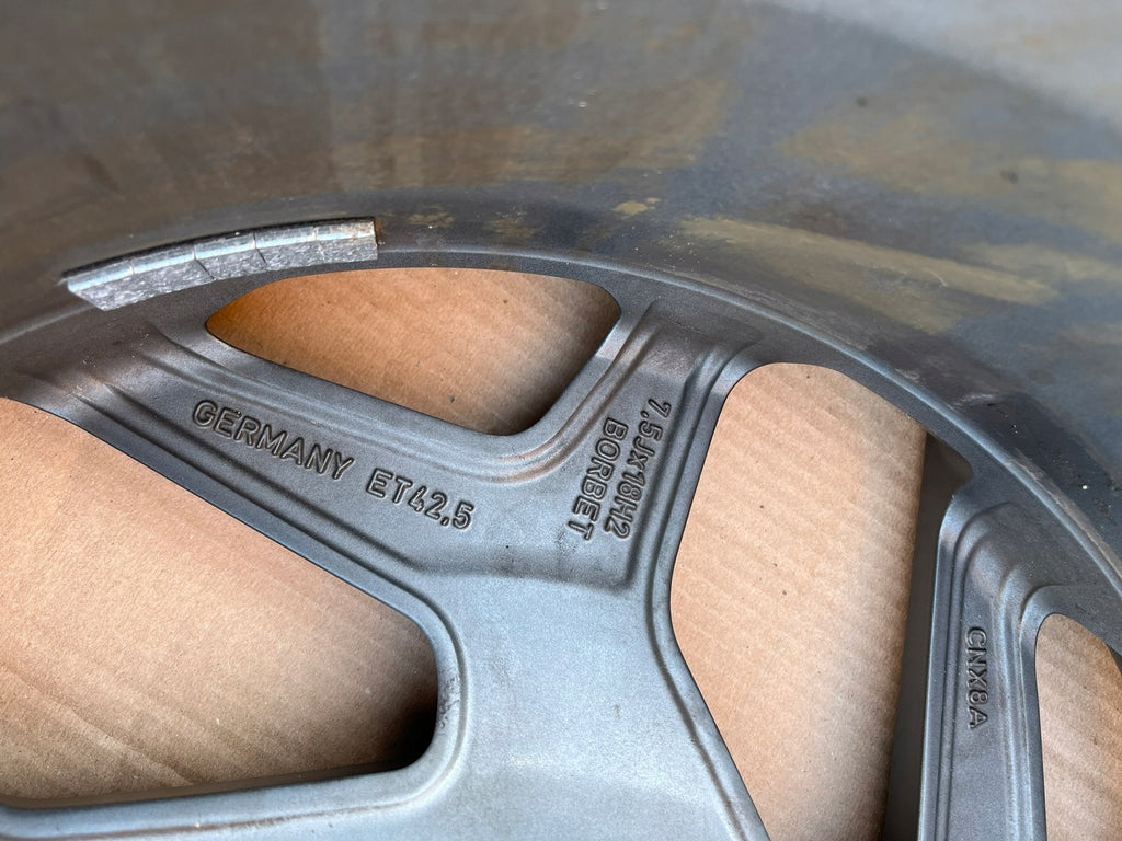 1x Alufelge 18 Zoll 7.5" 4x108 42 5ET K1BJ-C1A Ford Fiesta Rim Wheel