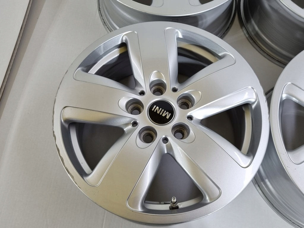 4x Alufelge 16 Zoll 7.0" 5x112 47ET 6877741 Mini Rim Wheel FEL4890103374as