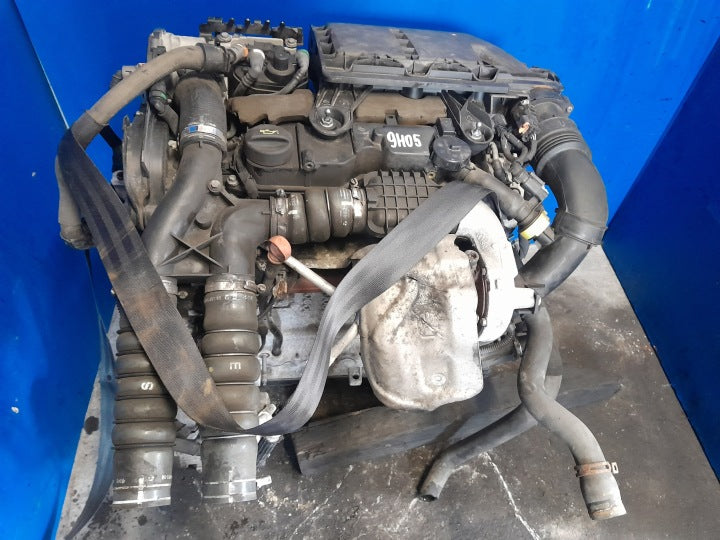 Motor Citroën Peugeot I 9H05 1.6 EHDI 205TKm Diesel Engine Komplett MOT9170485218aw