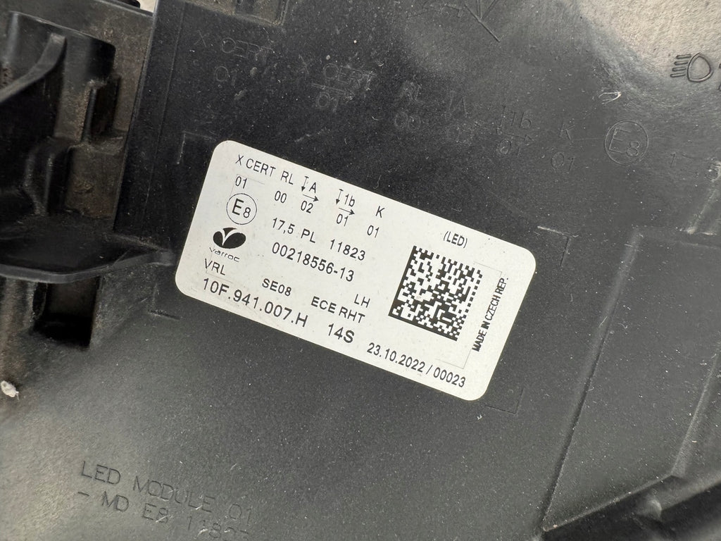 Frontscheinwerfer Cupra Born 10F941007H Full LED Links Scheinwerfer Headlight