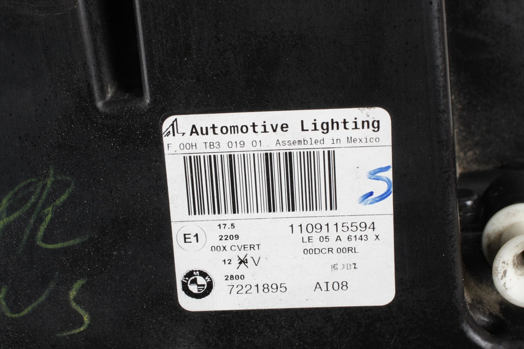 Frontscheinwerfer BMW X5 E70 B150905 7221895 Links Scheinwerfer Headlight SCH4391412364yl