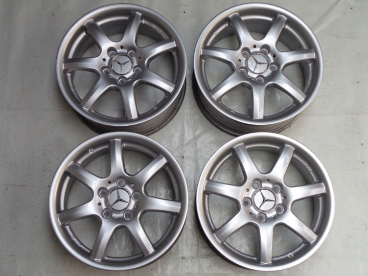 4x Alufelge 16 Zoll 7.0" 5x112 48ET Mercedes-Benz Rim Wheel FEL8067497405py