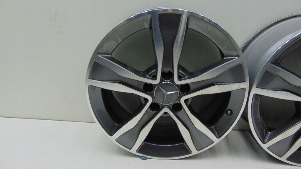 4x Alufelge 17 Zoll 7.0" 5x112 48 5ET A2054010800 Mercedes-Benz A205 Rim Wheel FEL9599041929rp