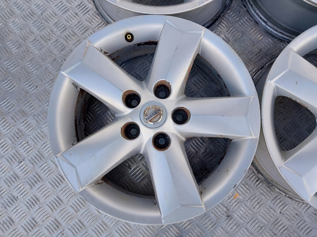 4x Alufelge 16 Zoll 6.5" 5x114.3 40ET N31601 Nissan Qashqai I J10 Rim Wheel FEL7954472145jw