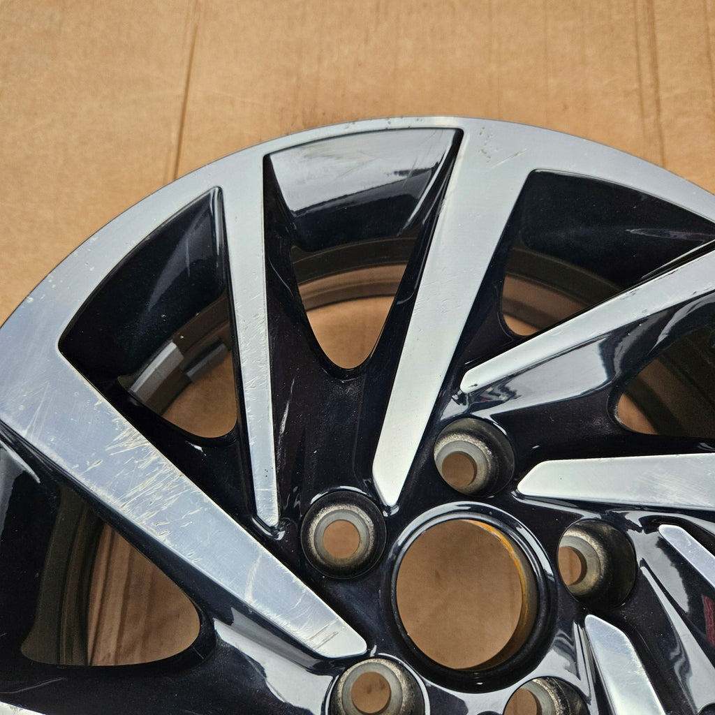 1x Alufelge 15 Zoll 5.5" 5x100 40ET Schwarz 2G0601025 VW Polo Rim Wheel FEL9303975856tw