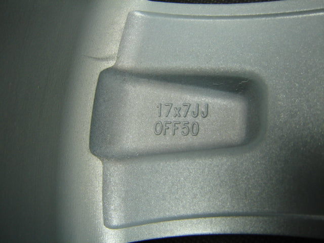 1x Alufelge 17 Zoll 7.0" 5x114.3 50ET 08W17SJH600 Honda Civic Accord Rim Wheel