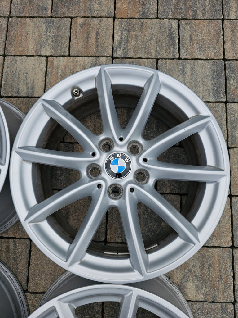 4x Alufelge 17 Zoll 7.5" 5x112 52ET Glanz Silber 6856061 BMW F45 F39 X1 F48 FEL6150238017ee