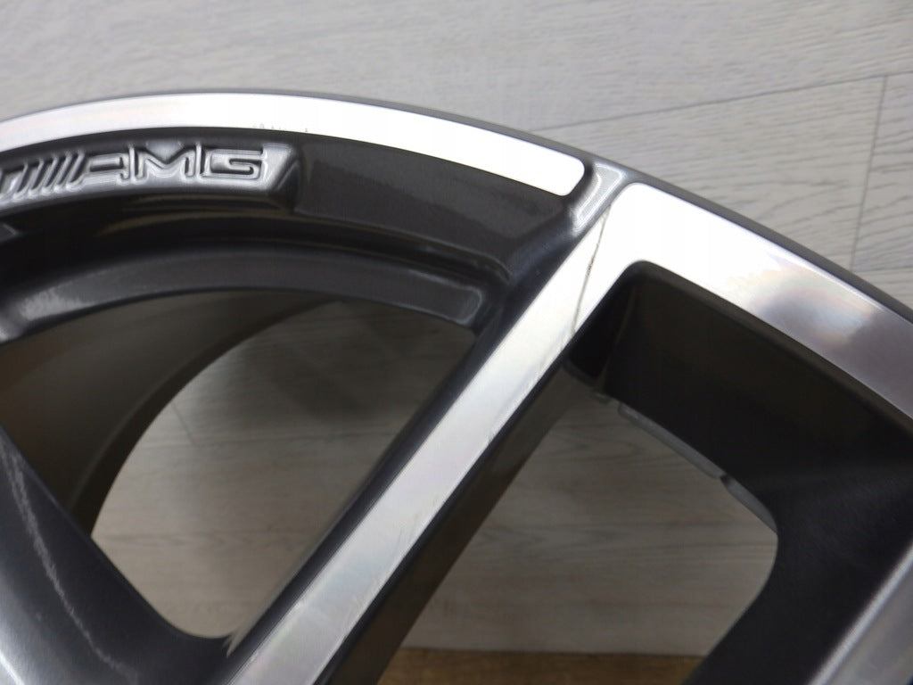 1x Alufelge 19 Zoll 8.0" 5x112 38ET A2534011800 Mercedes-Benz Glc Amg Rim Wheel FEL2200532009lz