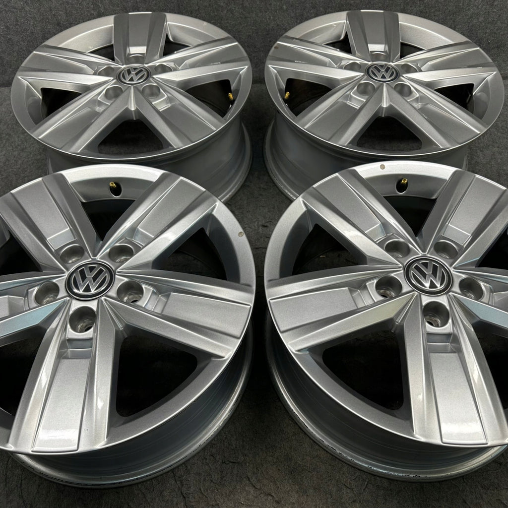 4x Alufelge 17 Zoll 7.0" 5x120 55ET Glanz Silber 7E0601025P VW Multivan FEL2424943759cy