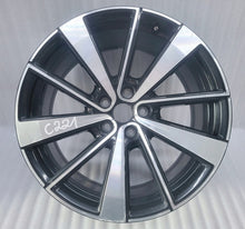 Load image into Gallery viewer, 1x Alufelge 19 Zoll 9.0" 5x108 53ET Glanz Schwarz 32134523 Polestar S60 V60 FEL8120240408xj