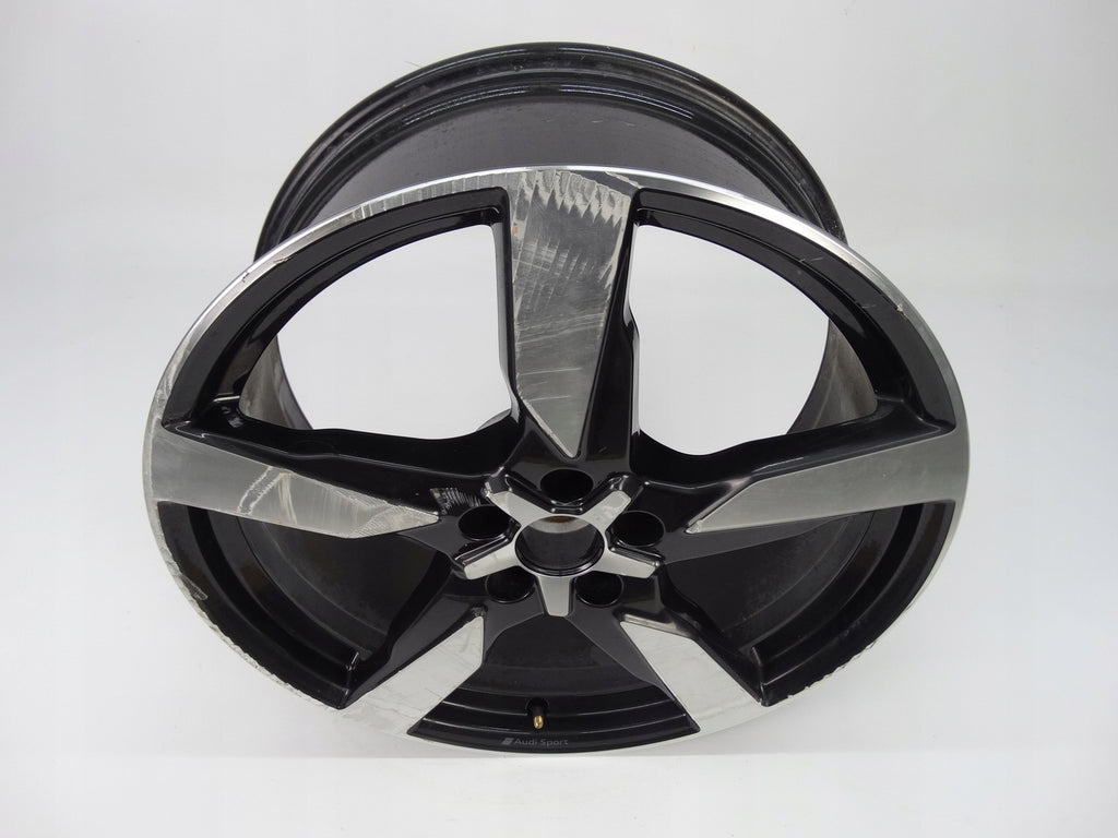 1x Alufelge 20 Zoll 8.5" 5x112 43ET Glanz Schwarz 4K0601025AD Audi A6 C8