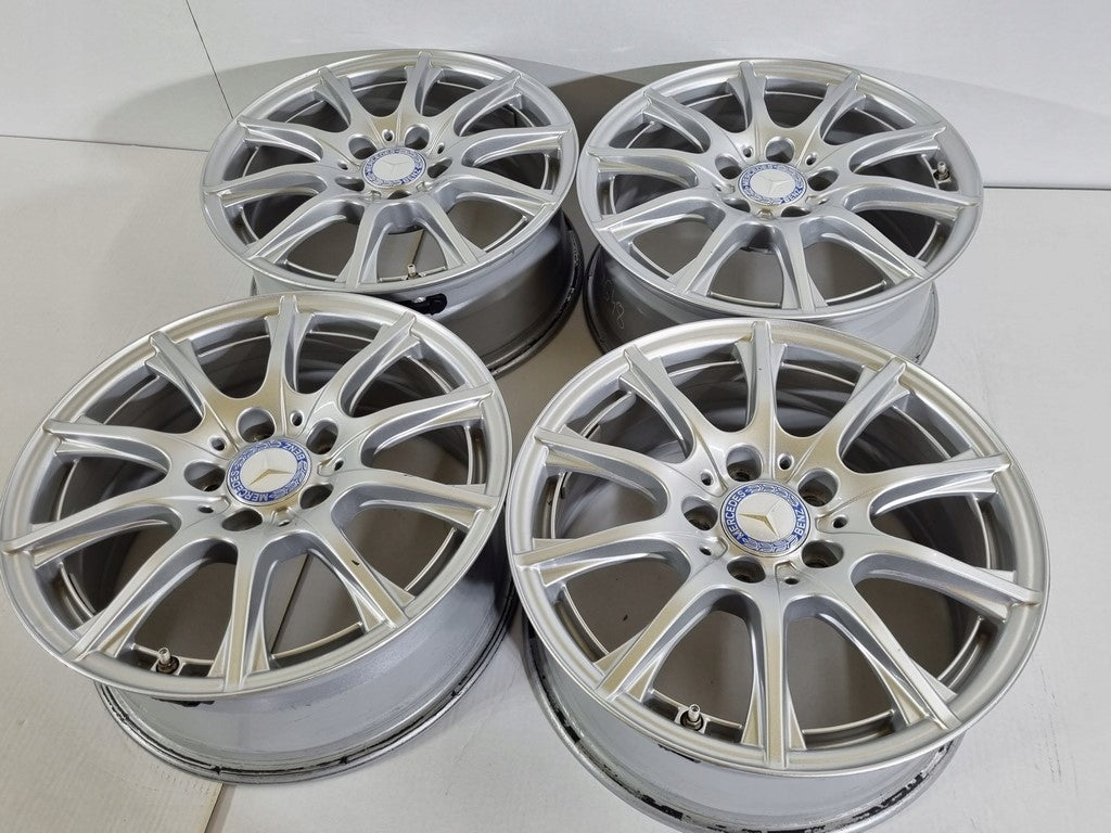4x Alufelge 16 Zoll 6.5" 5x112 38ET A2054012400 Mercedes-Benz Rim Wheel FEL1284171798rg