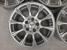 Load image into Gallery viewer, 4x Alufelge 16 Zoll 6.5&quot; 5x112 38ET Glanz Silber A2054012400 Mercedes-Benz W205