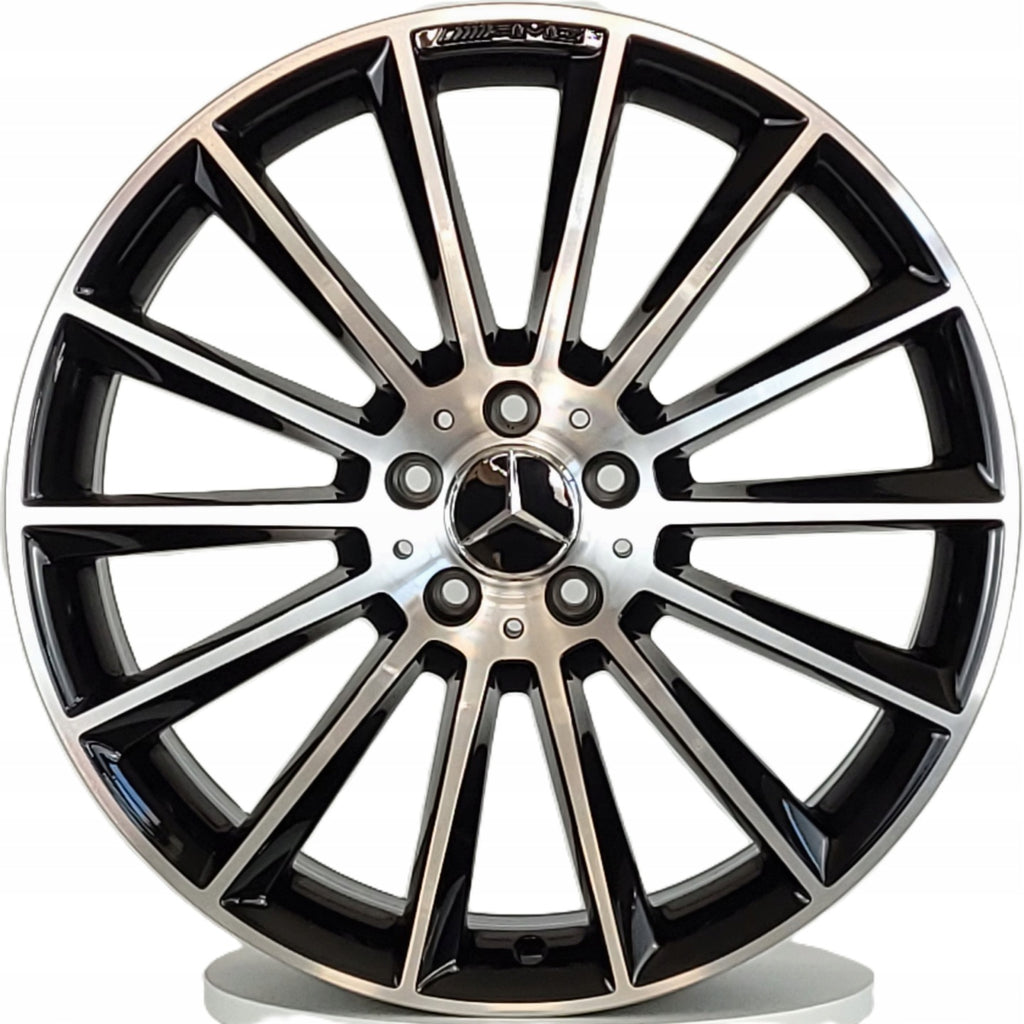 1x Alufelge 20 Zoll 8.0" 5x112 43ET Glanz Schwarz A2134012200 Mercedes-Benz W213 FEL8975807044kr